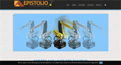 Desktop Screenshot of epistoliorobot.com